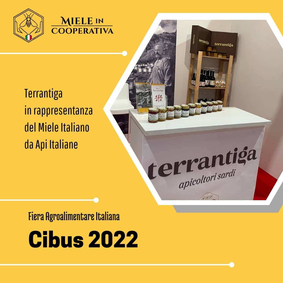 You are currently viewing Cibus 2022: Terrantiga in Rappresentanza del Miele Italiano da Api Italiane!
